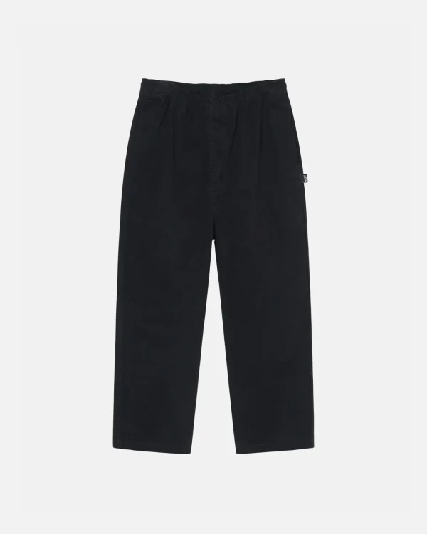 BRUSHED BEACH BLACK PANT