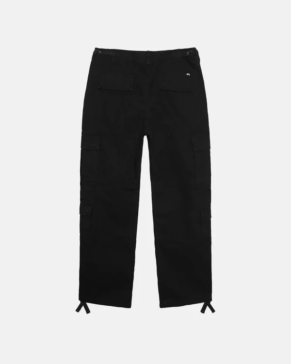 SURPLUS BLACK CARGO RIPSTOP